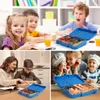 Aohea Bento Lunch Box for Kids BPA Bezpłatna przedszkola maluch lub szkoła 240320