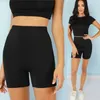 Shorts taille haute Fi Shorts pour femmes Sexy Biker Shorts Fitn Casual Sports Femme court noir athlétique cyclisme vêtements c0of #