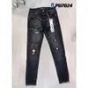 Kot poral denim pantolonlar erkekler mor kot tasarımcı jean erkek pantolon üst düzey düz tasarım retro sokak kıyafeti gündelik eşofmanlar joggers pant 465