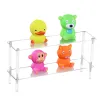 Rack Acrylic Display Shelf Trapezoidal Transparent Small Shelf Action Figurer Boy Display Hylla smycken Toy Car Model Car Storage