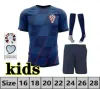 2024 2025 Croacia Modric Puchar Świata Koszulki piłkarskie Drużyna narodowa Mandzukic Perisic Kalinic 24 Chorwacja koszula piłkarska Kovacic Rakitic Kramaric Men Kit Kit Mundurs
