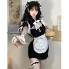 Japanse Zoete Lolita Dr Hollow Temptati Nightdr Pyjama Chinese Meid Chegsam Dr Anime Cosplay Halen Kostuum 44m8 #