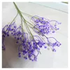Dekorativa blommor konstgjorda gipsophila falskt mjukt gummi för hembröllopsdag för festdekor