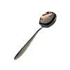 Cucchiai 1PC cucchiaio di grandi dimensioni in acciaio inossidabile manico lungo pentola mestolo cucina di casa strumenti essenziali stoviglie testa grande