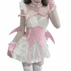 Anilv anime dziewczyna lolita dr Maid Unifrom cosplay Women Halen Devil Wings Elf fr Fairy Stroje Kostiumy Y8C9#