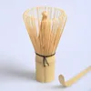 Conjuntos de chá 2024 Conjunto de chá Japonês Agitador 3 peças Matcha Whisk Colher e Colher Acessórios de Bambu Ferramenta Escova