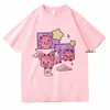 Anime T Shirt Kawaii Fat Net San Valentino Rerto Hot Fi Uomini Harajuku Estetica Tshirt Unisex Streetwear Cott Tees Camicie 26D4 #