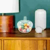 Bouteilles de stockage pot en verre décoration de la maison forme de citrouille conteneur de fruits secs décorations de maison pour conteneurs scellés bonbons
