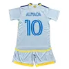 2024 25 Atlanta Uni Ted Kids Kit Soccer Jerseys Almada Giakoumakis Wiley Lennon Abram Gregersen Child Football Shirt Kort ärmuniformer