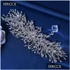 Hårklämmor Barrettes HNCCX Bridal Fl Rhinestone pannband Luxury Crown HeadDress Ornaments Princess Fashion Party Accessories CP426 DRO OTT8H