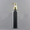 Storage Bottles Push Type Dispensing Bottle 300ml Empty Pump El Bathroom Bar Refillable Shower Gel Liquid Sub-Bottling PET Portable