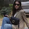 Songsongmont Medium Tofu Çanta Sıfır Serisi Tasarımcının Düz Renk Modaya Düzenli Süper Doku Crossbody Bag 240328