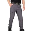 Pantalon tactique militaire de ville pour hommes, pantalon cargo de combat multipoches, imperméable, résistant à l'usure, salopette d'entraînement décontractée, vêtements 240326