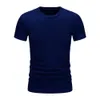 men T-shirt Summer O-Neck Short Sleeve T Shirts Unisex Fi T-shirts Harajuku Black White Solid Color T Shirt 100% Cott c1wV#