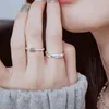 Cluster anneaux papillon rond ouverture ajusté pour les femmes mode créative rétro petite amie cadeau bijoux accessoires en gros drop d otzv7