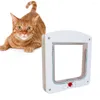 猫のキャリアドアフラップペット犬のエクステリアホール出口インテリアスイッチ入力窓壁