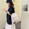 Mağazalar İhracat Tasarımcı Omuz Çantaları Moda Yeni Büyük Kapasiteli Sıradan Sırt Çantası 2024 Mektup Sırt Çantası ile Yeni Basit Banliyö Single