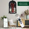 Table Clocks Azan Pray For The Islamic Clock LED Prayer With Remote Controller Wall Ramadan Eid Gift Mosque Digital EU/ T5S6