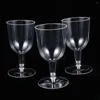 Gobelets jetables pailles, 12 pièces, verres en plastique pour Desserts, fête Martini, en vrac