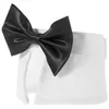 Vêtements pour chiens Costumes de collier de smoking pour animaux de compagnie Bow Tie Cat Vêtements réglables Chiot en coton