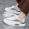 Casual Shoes Summer Women's Lace Net Forrest Gump Trend Thick Sole Dad Sneakers - ST6812