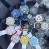 Z pudełkowymi męskimi zegarkami bioceramicznymi Pełna funkcja Chronograf Chronograph Mission to Mercury 42 mm nylon luksusowy zegarek limitowany edycja Masterwatches