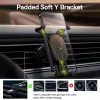 Baseus Car Phone Holder Gravity Auto Restorable in Car Air Vent Silicone Stand for iPhone 14 Xiaomi Samsung Car Mobile Support