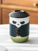 Ensembles de service à thé en céramique, tasse à thé de voyage Panda, Kungfu, théière Ins, tasses de 300ml, 60ml, 40ml, boîte cadeau, vert, noir, 2 couleurs