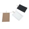 Frames VORCOOL DIY Kraftpapier Po Hangende Wanddecoratie Met Clips En Touwen Set Voor 4.5x6in Foto's