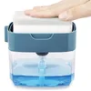 Liquid Soap Dispenser Sponge Holder For Kitchen Sink And 2 In 1- Premium Quality Dish Washing Caddy - Counter