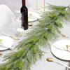 Decoratieve Bloemen 1,5 M Kerst Kunstplanten Gesimuleerd Plastic Grenen Centrum Thuis Rotan Decoratie Naald Tafel Decor Krans A2C4