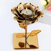 Candle Holders Nordic Style Ceramics Flower Candlestick Table Ornament Creative Iron Art Cup Craft Wedding Party Decoration