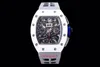 2024 New KVFRM011 watch Carbon fiber ergonomic design brushed surface 7750 timing mechanical movement Super luminous sapphire glass