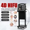 Hot Sale 4D Máquina Hifu Alta intensidade Focada Ultrassom Remoção Remoção Remoção de Pele Apertando o corpo Beleza