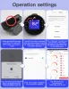 ゲージYagusmart Food Probe Tuya wifi Digital BBQ Meat Thermomer for Cooking and Kitchen Grill Ovenスマートフード温度プローブ