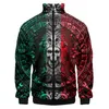 lcfa Men 3d Imprimir Rosa Crânio Zip Jaqueta Logotipo Personalizado Oversized Fi Outwear Sublimati Zipper Streetwear Dropship X4ct #