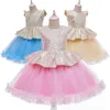 Doce rosa champanhe azul joia vestidos de festa/aniversário de meninas vestidos de concurso de meninas vestidos de flores para meninas saias do dia a dia roupas infantis SZ 2-10 D328251