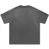 남자 스웨이드 Tshirt 반사 줄무늬 단단한 짧은 슬리브 티셔츠 2024 Harajuku 힙합 여름 느슨한 fi 캐주얼 셔츠 티 탑 m1uz#
