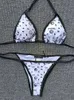 CC polychroom optioneel bikini dames zomerzwempak scheidt badpak uit één stuk Vakantiestrandpak rekbaar designerzwempak bikini met veters maat S-XL QSOO