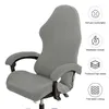 Chair Covers Comfortable Touch Gaming Cover Thickened Elastic With Zipper Closure Protection For Computer Office