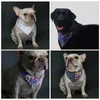 Одежда для собак модный рефлексивный шарф для зона треугольника полотенец нагрудники для ночной прогулки