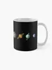 Canecas The Solar System Coffee Mug Funnys Cups Set Thermo para Mate