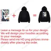 Men's Hoodies Sweatshirts Your Own Design Brand /Picture Personalized Custom Men Women Text DIY Hoodies Sweatshirt Casual Hoody Clothing Fashion New 24328