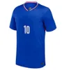 2024 Euro Cup French Home Jersey MBAPPE Soccer Jerseys DEMBELE COMAN SALIBA KANTE Maillot De Foot Equipe Maillots GRIEZMANN Kids Men Women Fans Player Football Shirt