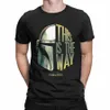 The Mandrian This Is The Way Helm Männer T-Shirts Disney Vintage T-Shirt Crewneck T-Shirt 100% Cott Party Tops P1iT #