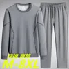 Herrspårspår Anlände Mens Casual Solor Sweatpant Set unisex jogging 2024 plus storlek 8xl 7xl 6xl