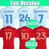 2025 24 Atlanta United Herren FC Fußballtrikots 2023 GIAKOUMAKIS SOSA ARAUJO BARCO ROBINSON GREGERSEN Heim-Auswärts-Fußballtrikot Kurzarm-Erwachsenenuniformen