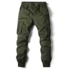 Herenbroeken Commerciële broeken heren jogging casual broek katoen volledige lengte militaire heren straatkleding heren werk tactische trackkleding lange herenbroeken J240328