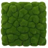 Decoratieve bloemen gesimuleerde mosbord groene decor muurpaneel schuim planten kunstmatige kussen gekken