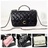 Mini Cf Handle Shoulder bag wallet Designers Chain crossbody bag Women Fashion Korean Mini Pouch tote bag High quality Leather Designers phone bag Chain Shoulder bag